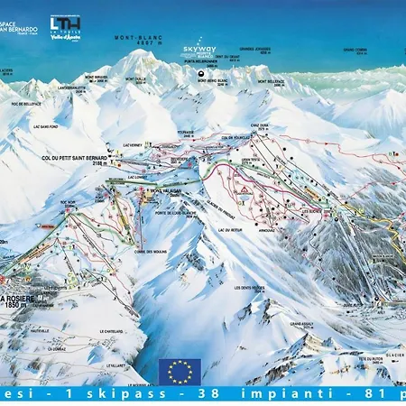 Vivre Vacances - Mont Blanc Lejlighed La Thuile